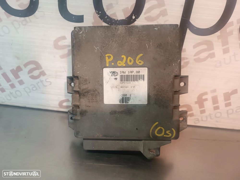UNIDADE / CENTRALINA DO MOTOR PEUGEOT 206 1.1i REF. IAW1AP80 9636726980 - 3