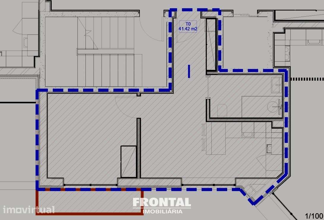 Apartamento T1 novo com garagem - Paranhos | Pingo Doce do Amial - Grande imagem: 5/5