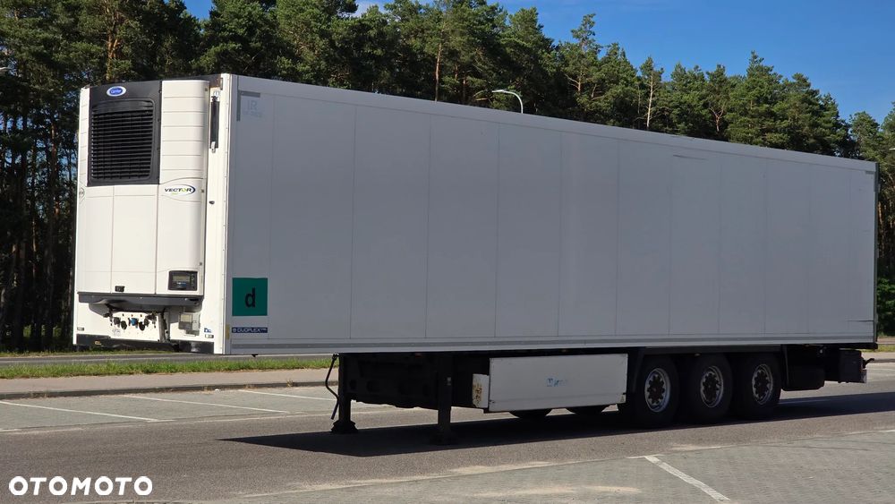 Krone CHŁODNIA / OŚ PODNOSZONA / PALECIARA / 4 RYGLE / AGREGAT CARRIER VECTOR 1550 / ELEKTRYK / DRUKARKA - 6