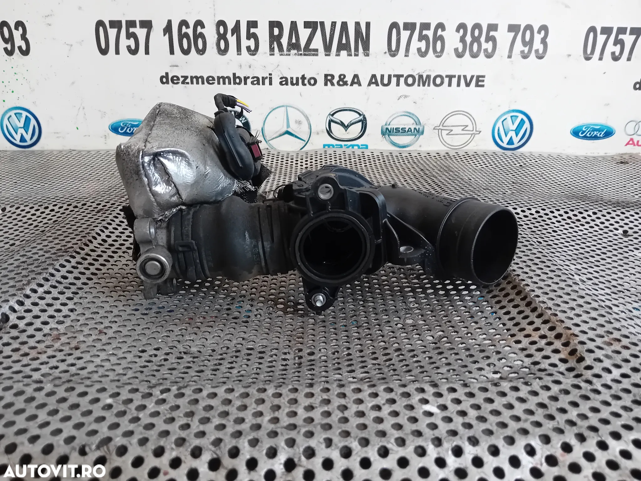 Tubulatura Tub Cot Intercooler Audi A6 C7 A5 A4 Q3 Q5 2.0 Tdi Cod 04L129635D/F Motor CNH Cutie Automata NYU - 4