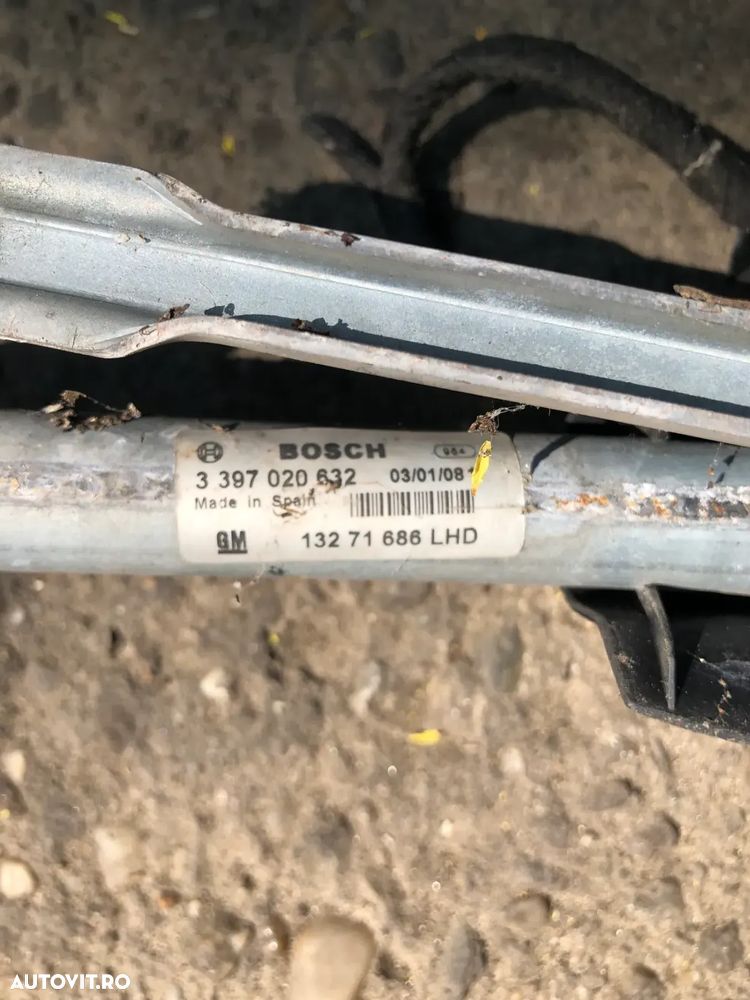 Ansamblu stergatoare parbriz complet cu motoras Opel Astra H - 4