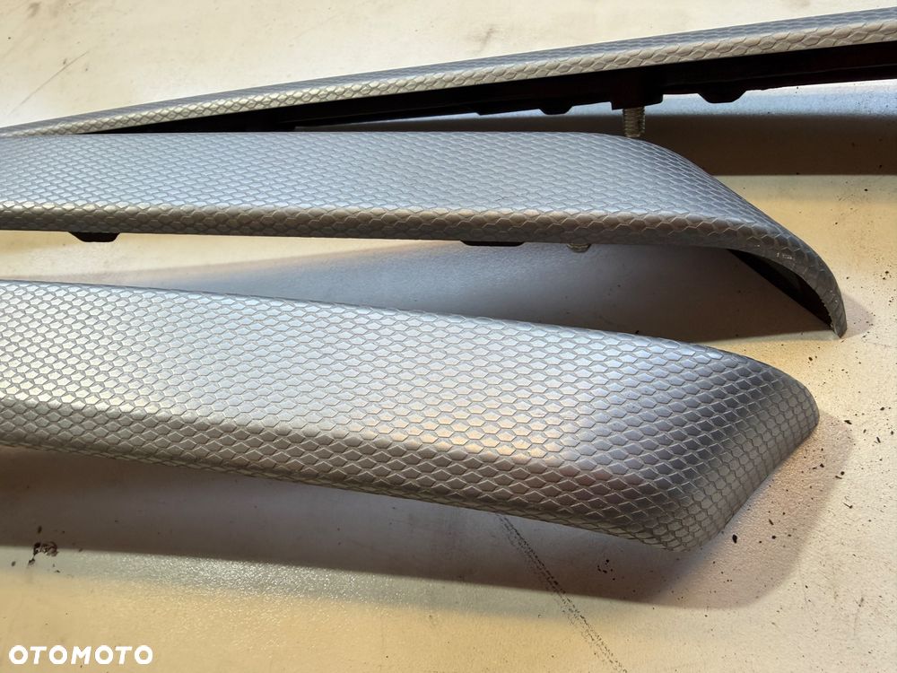 Dekory listwy boczków e90 e91 aluminium Carbon metalowy - 3