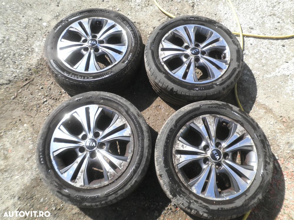 Jante 16" cu anvelope 205/55/R16 Kia Venga 6J ET51 52910-1P650 - 1