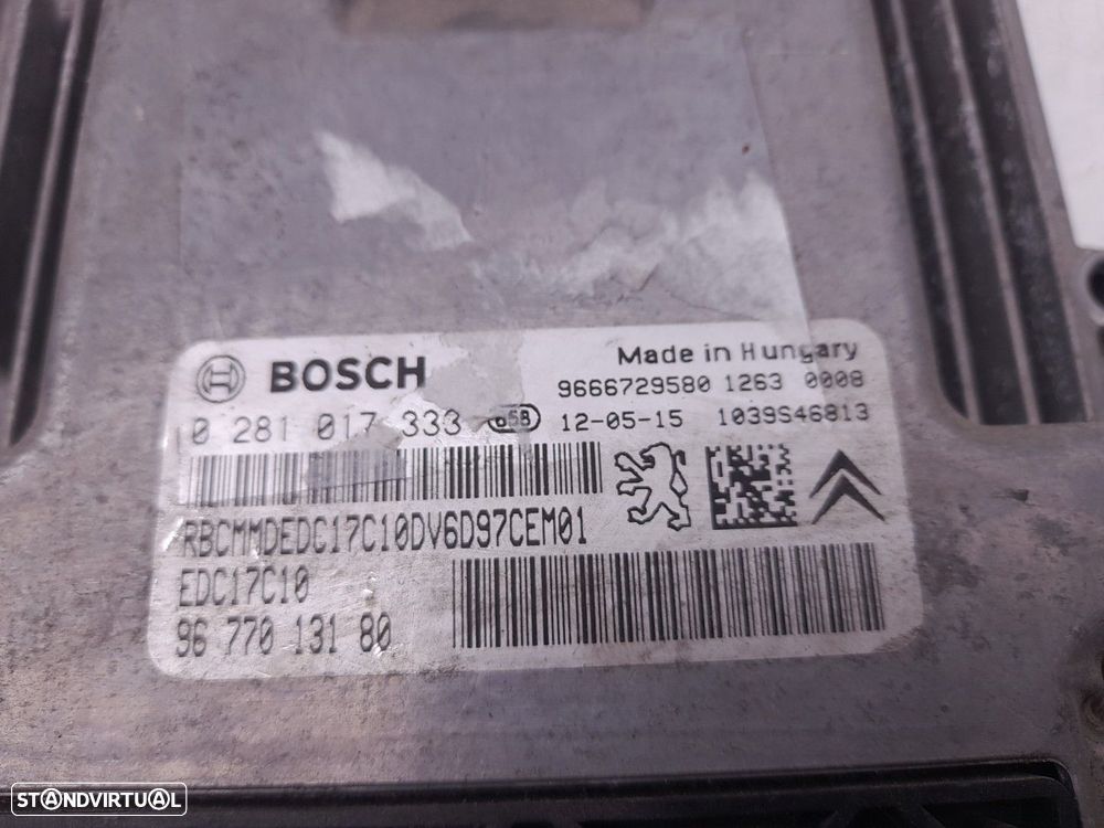 Centralina motor / ECU CITROËN C3 Picasso (SH_) - 3