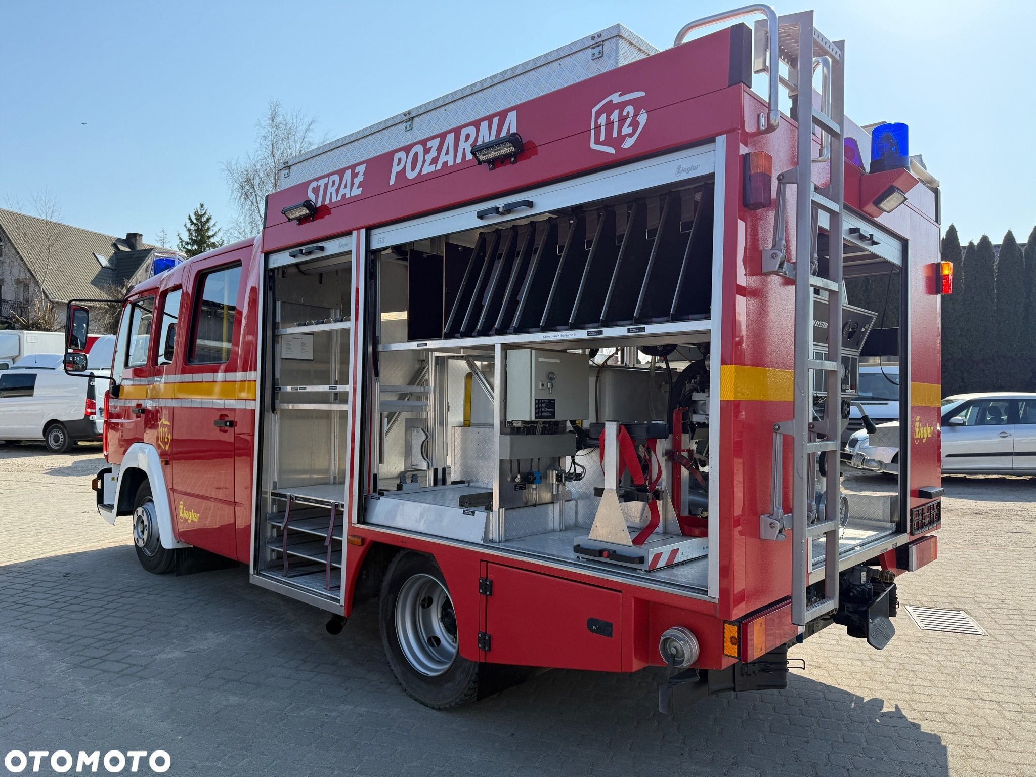 MAN LE 8.140 STRAŻ POŻARNA LEKKI WÓZ TAKTYCZNY - 3