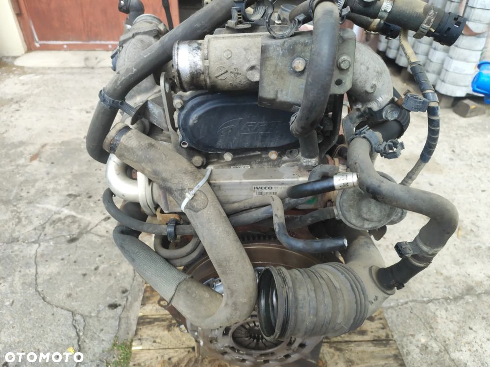 Silnik kompletny 2.3 JTD 120KM Euro 4 F1AE0481D do Fiat Ducato III 06-11r , na chodzie -FILM - 8