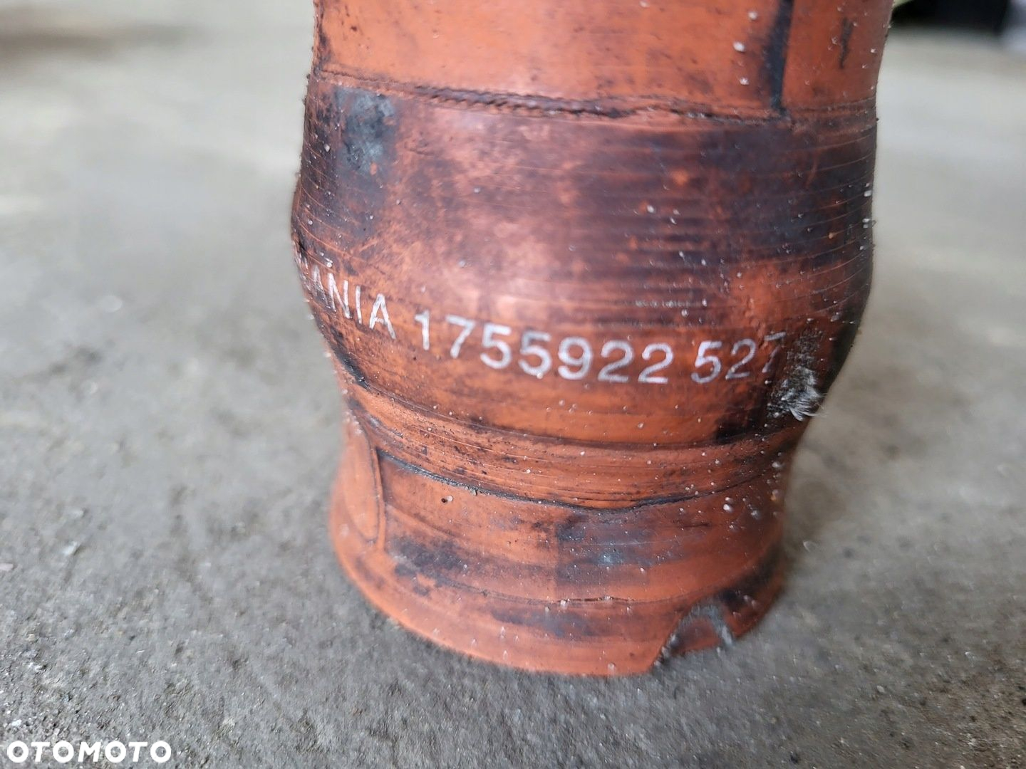 Przewód Wąż Króciec EGR Scania R 1755922 - 3