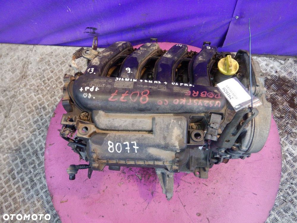 RENAULT FLUENCE 09- 1,6 K4M 838 SILNIK KOMPRESJA - 6