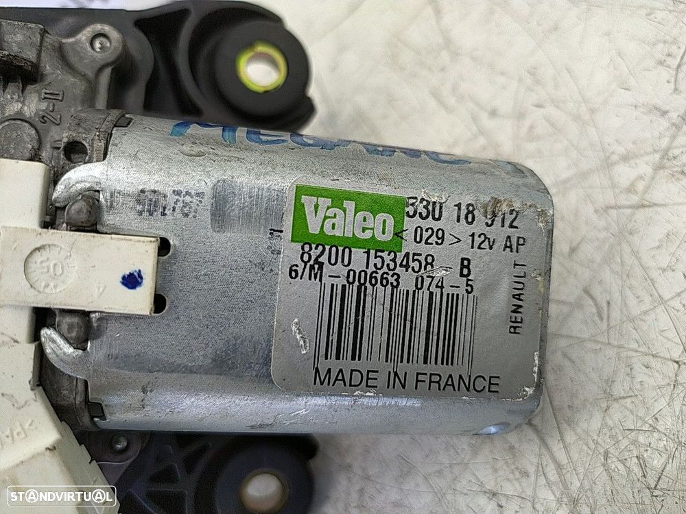 Motor Limpa Vidros Tras Renault Megane Ii Grandtour (Km0/1_) - 3