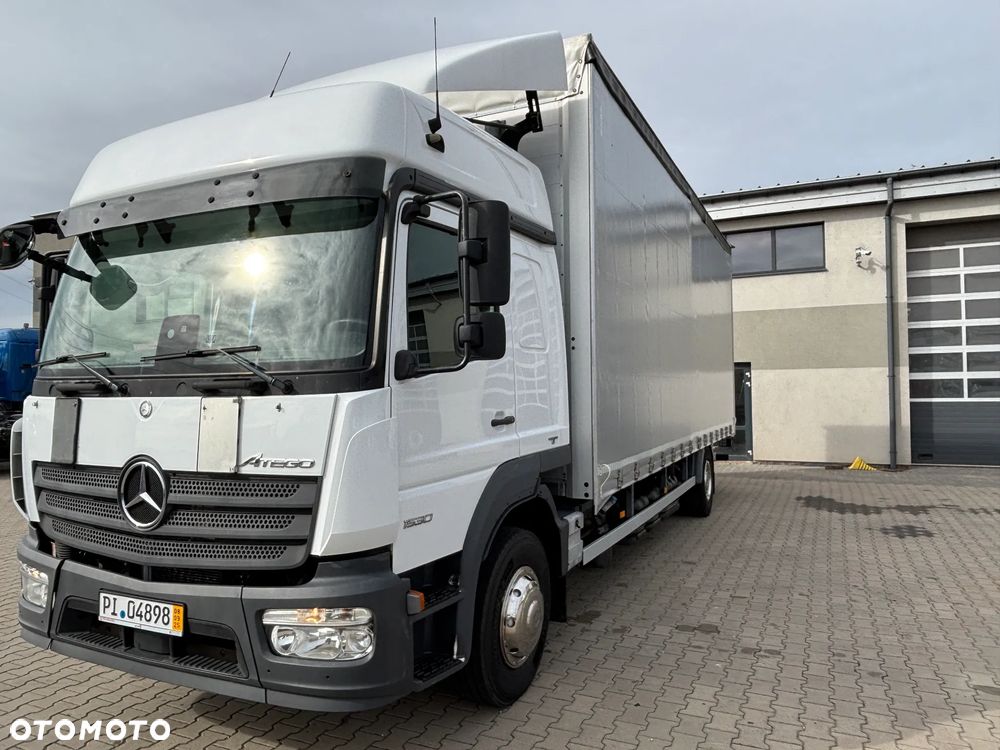 Mercedes-Benz ATEGO 1530 firanka , winda , 16 ton DMC , zaczep do przyczepy , kabina sypialna , z Niemiec, (1527, 1524, 1630, 1627, 1624) 6 cylindrów , sypialka, duże zbiorniki - 13