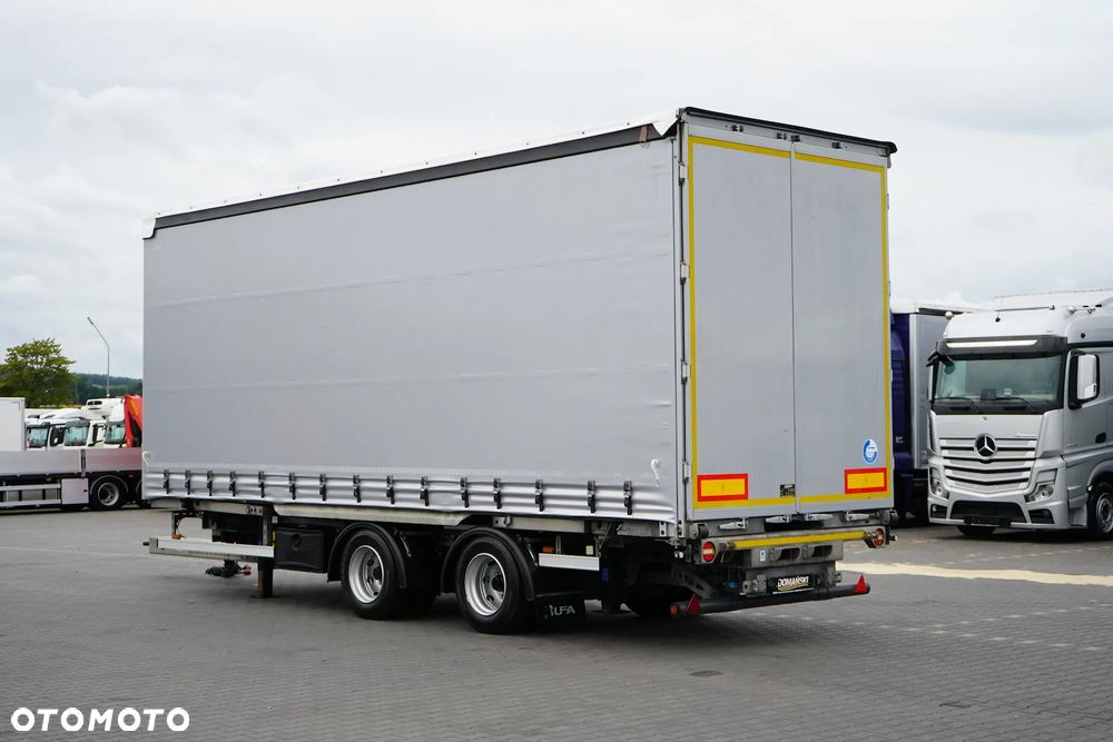 Inny RUFA / TANDEM / FIRANKA / BDF / 19 PALET / DŁ. 7,7 M / OŚ PODNOSZONA - 6