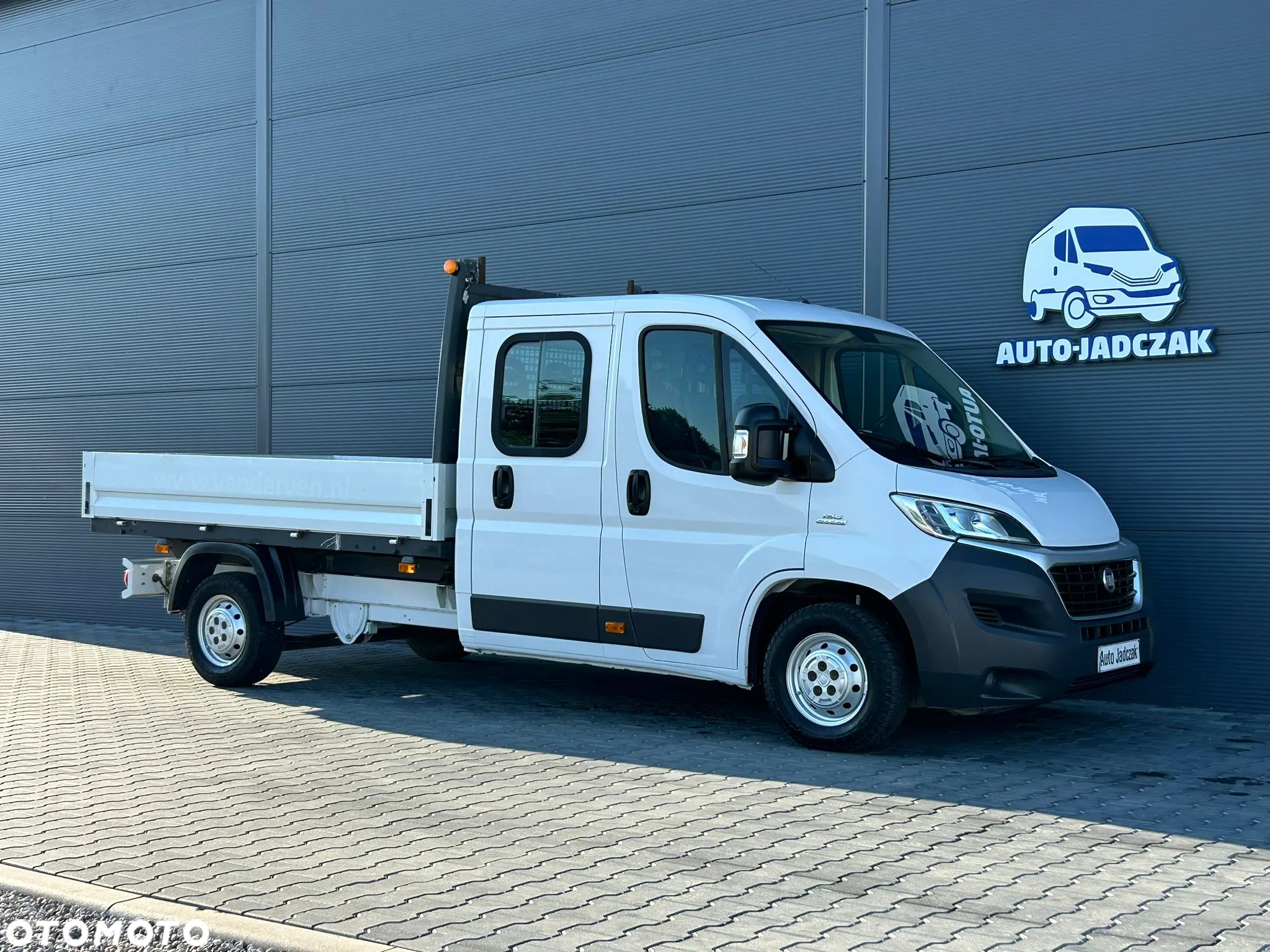 Fiat Ducato 2.3 MultiJet 130KM DOKA + skrzynia 2,9m Brygadówka 7 osób **KLIMA**Sprowadzony**2014R** - 2