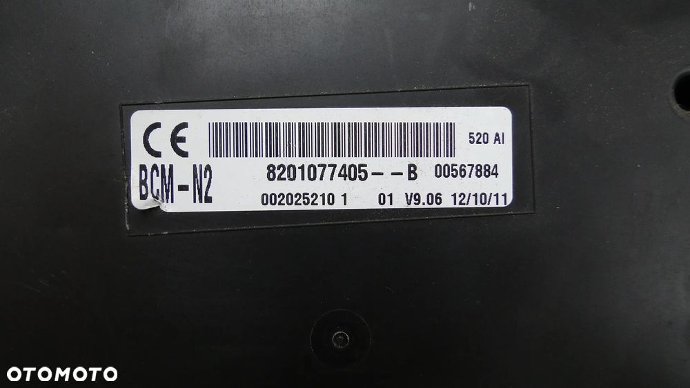 RENAULT KANGOO II 2 III 3 MODUŁ STEROWNIK SKRZYNKA BCM 1.5DCI 08-13r EUROPA - 4