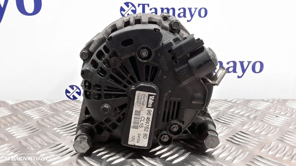 ALTERNADOR PEUGEOT 206 FASTBACK 2004 -9646476280 - 8