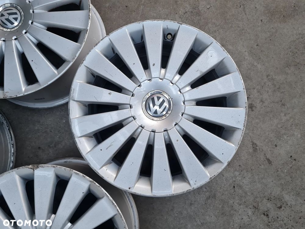 4x Felgi Aluminiowe SKODA VW SEAT 7,5x17 5x112 ET47 3C0601025G ORYGINAŁ - 6