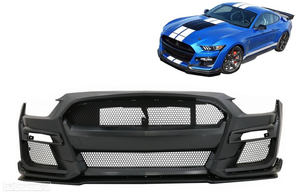 Para-choques Ford Mustang 6ª Geração (2015 a 2018) Look GT500 - 9