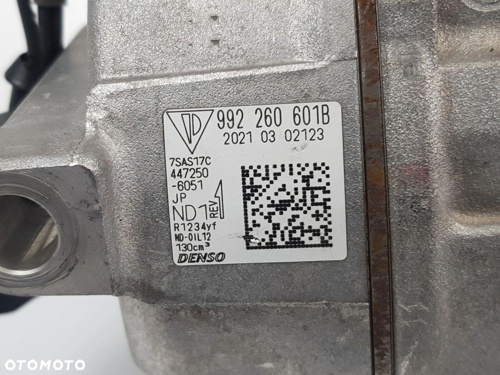 Kompresor Sprężarka klimatyzacji Porsche 911 (992) 992260601B - 8