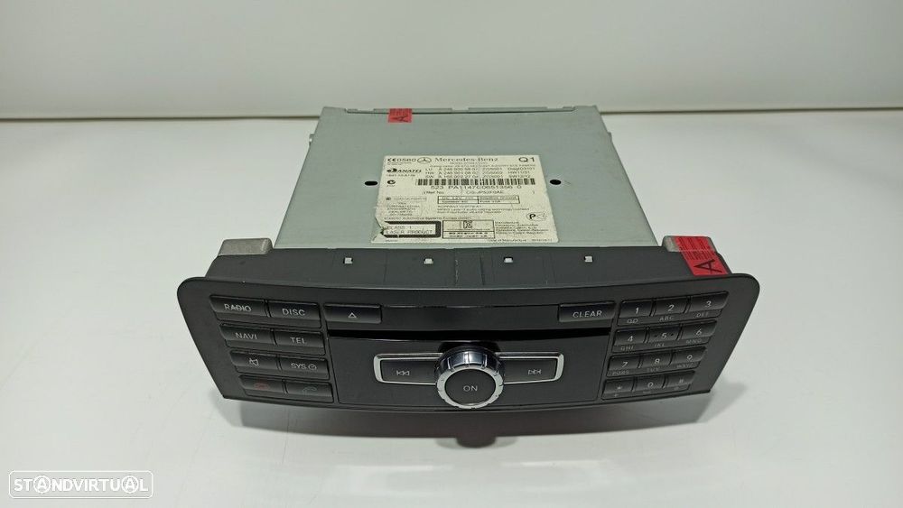SISTEMA AUDIO / RADIO CD MERCEDES CLASE B (W246) B 180 CDI BE (246.200) - 5
