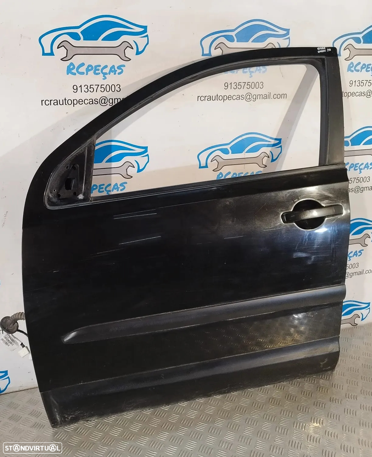 PORTA PORTAS FRENTE FRONTAL ESQUERDA NISSAN QASHQAI I 1 MK1 J10 H0101JD0MD QASHQAI +2 FECHO ELEVADOR MOTOR PUXADOR VIDRO RETROVISOR RETROVISORES - 2
