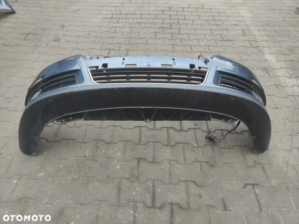 VW PASSAT B6 ZDERZAK PRZEDNI PRZÓD HALOGEN PDC CZUJNIKI PARKOWANIA LC5F SZARY WYSYŁKA !!!! - 2