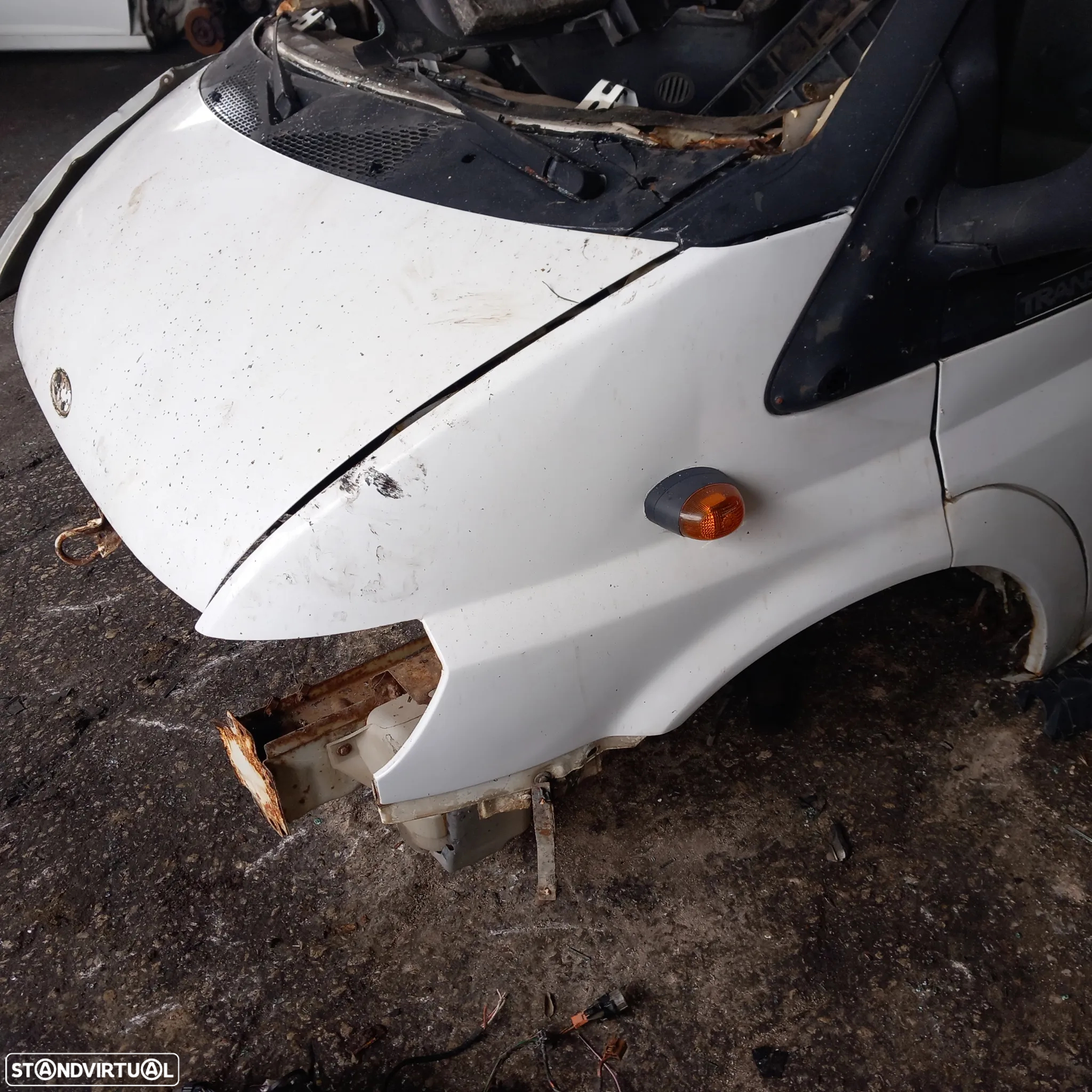 Capot e guarda lamas condutor ford transit - 2
