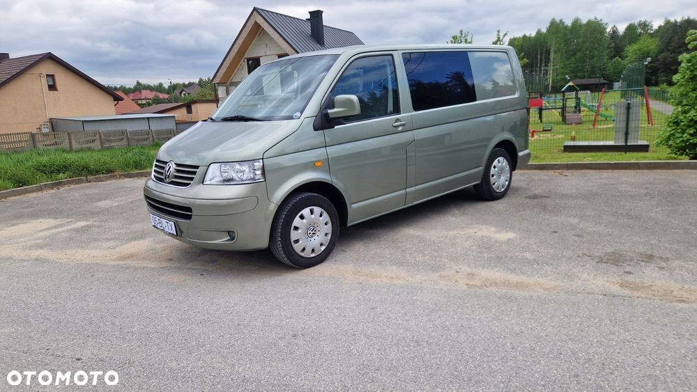 Volkswagen TRANSPORTER T5 Klima Elektryka Tempomat Navi Kamera Dubel Kabina 6os Brygadówka - 28
