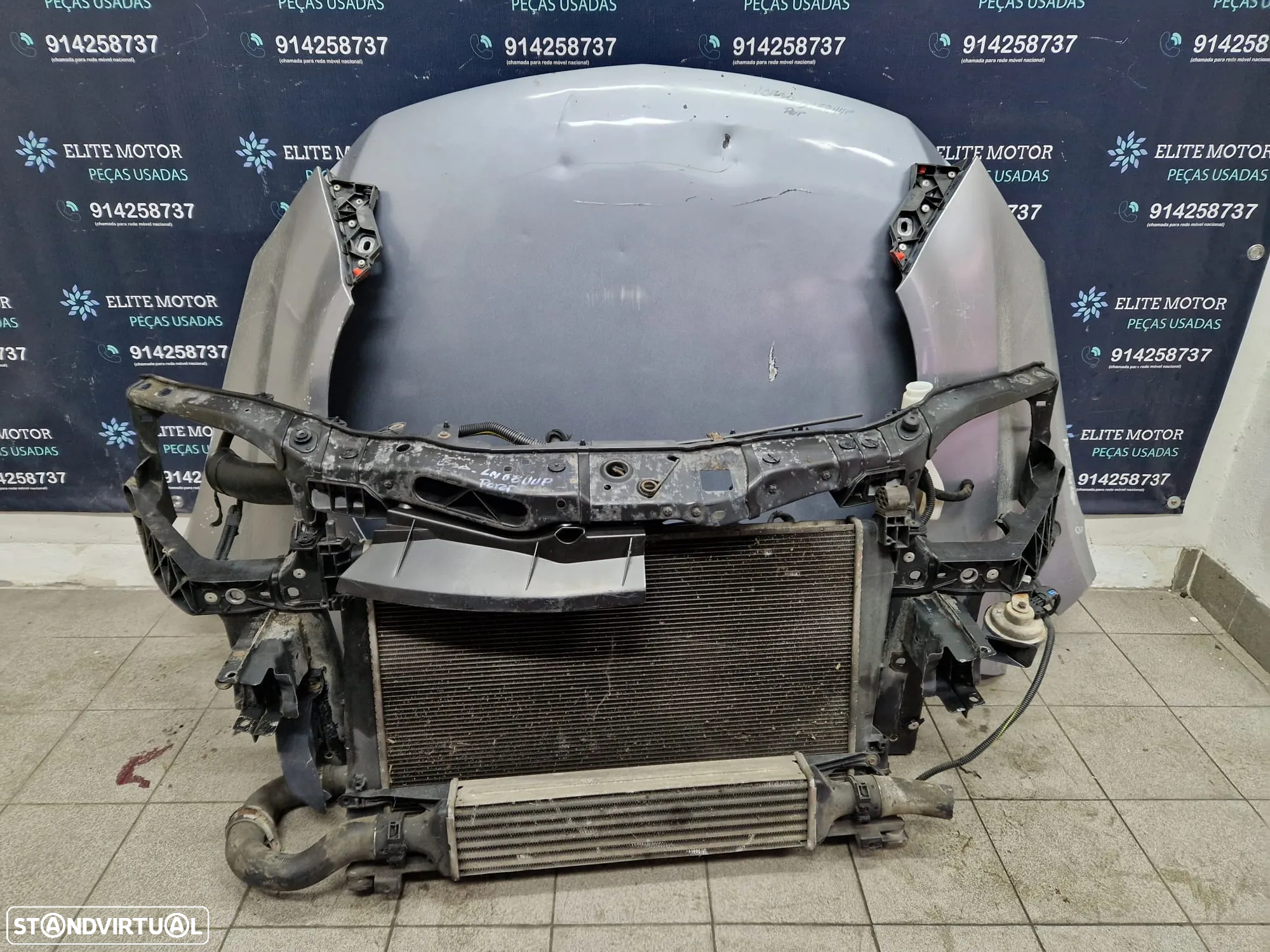 Frente completa usada OPEL CORSA D capot parachoques oticas guardalamas 1.3 CDTI - 6