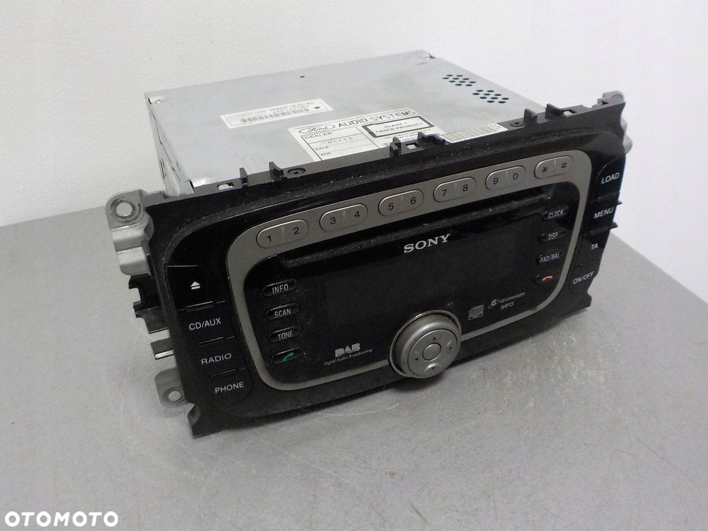FORD MONDEO IV MK4 S-MAX RADIO KOD MP3 DAB - 5