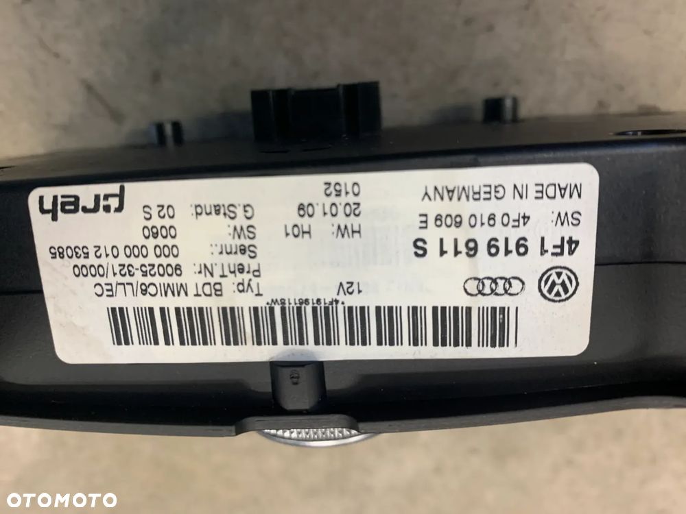 panel mmi radia 4F1919611S A6 C6 FL Lift 2.7 TDI - 4