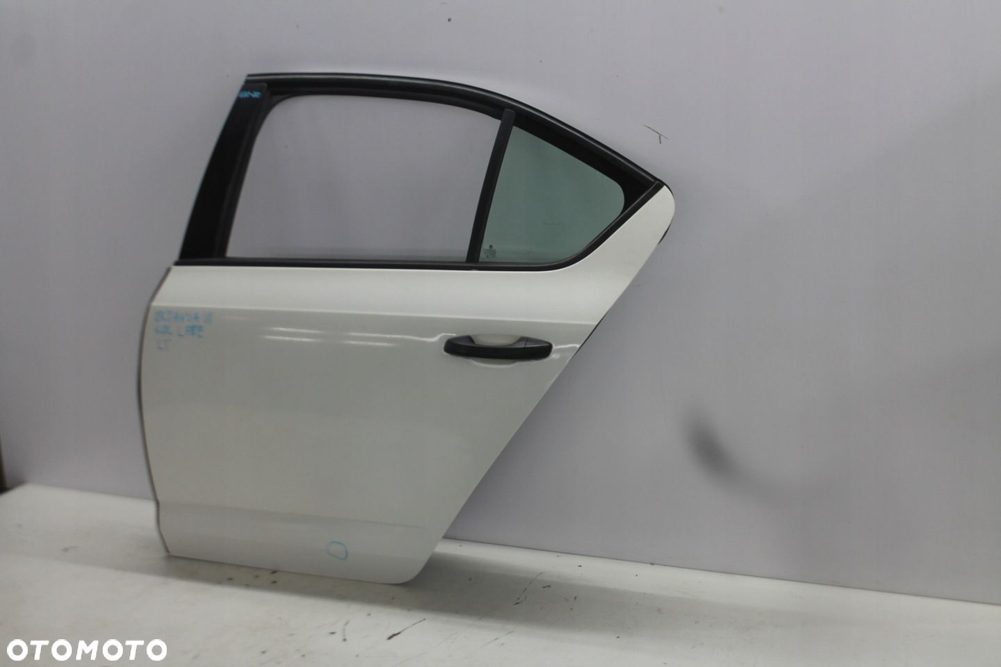 DRZWI LEWY TYŁ LEWE TYLNE SKODA OCTAVIA III HB HATCHBACK KOL. LF9E 12-18 - 3