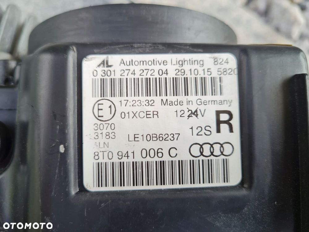 AUDI A5 S5 8T LIFT Lampa prawa przód Bi Xenon Led 8T0941006C - 8