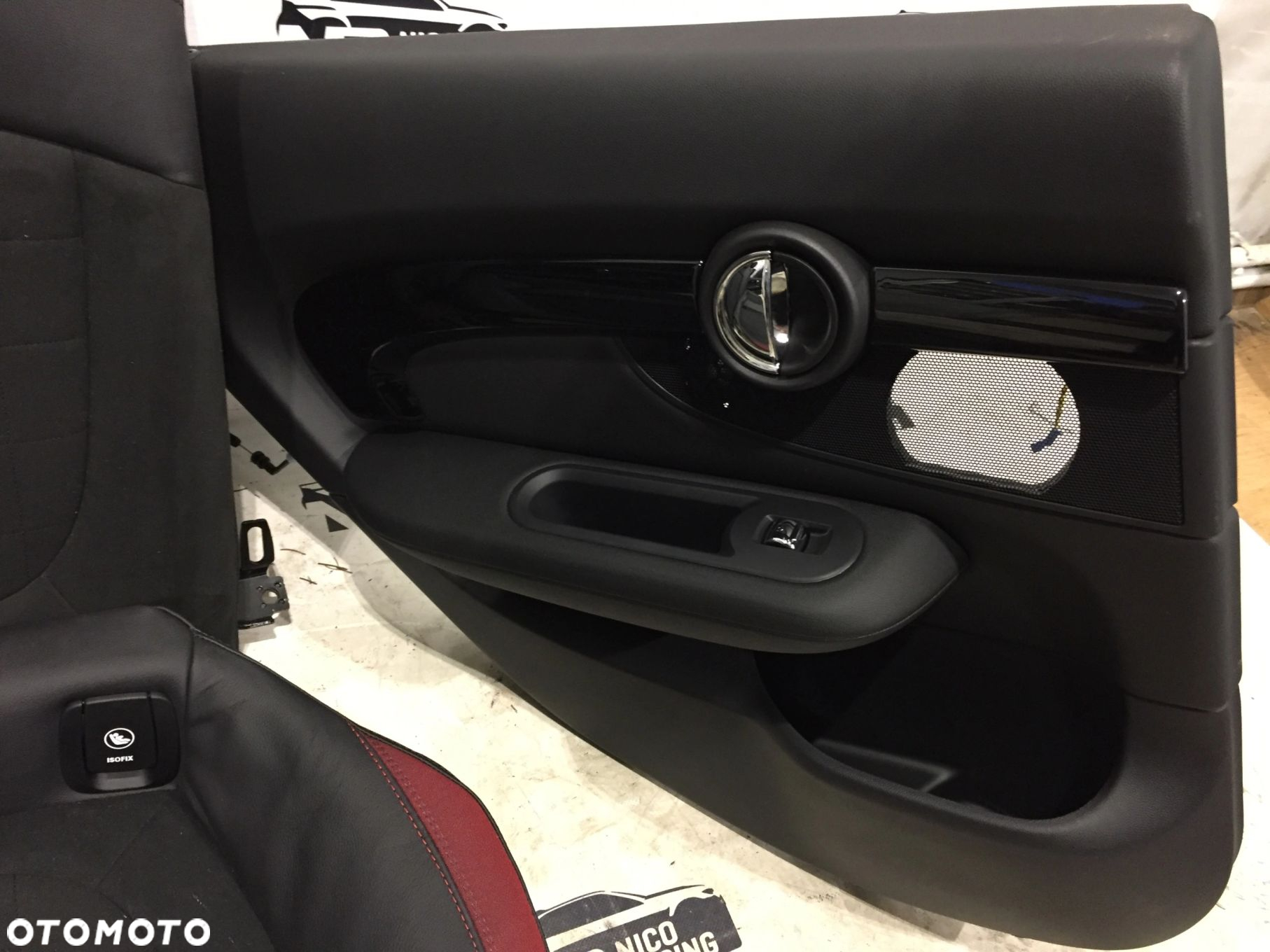FOTELE SIEDZENIA MINI F54 JCW ALCANTARA GRZANE - 8
