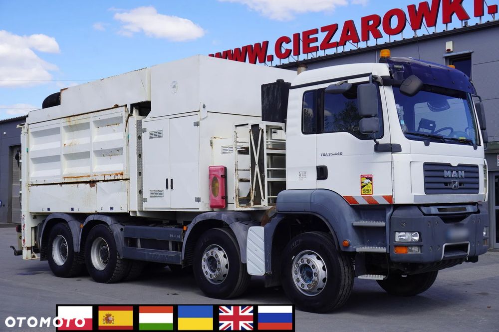 MAN TGA 35.440 8x4 / Koparka próżniowa SB-106 - 1