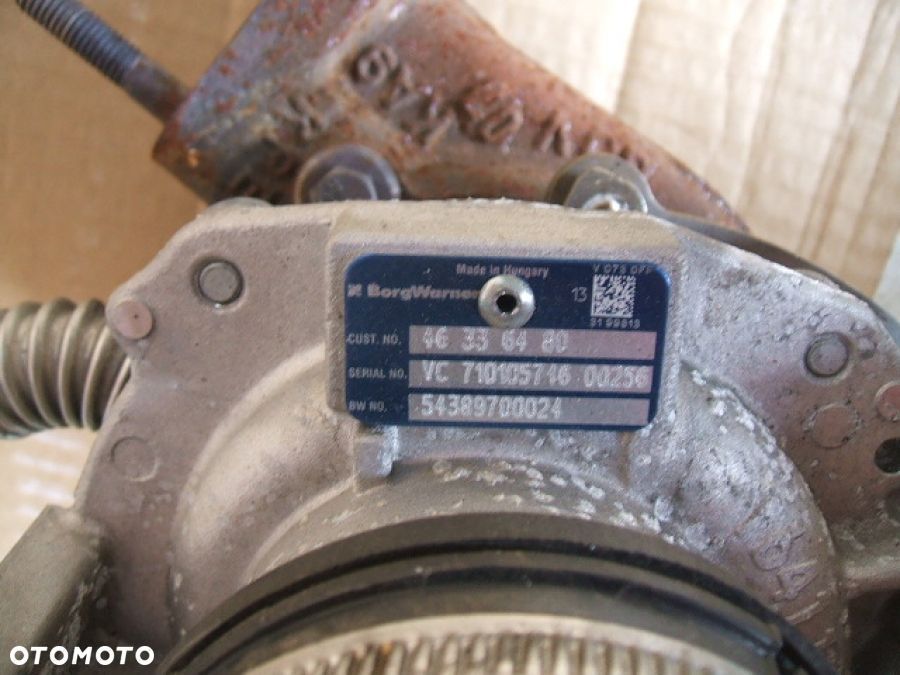 ALFA ROMEO GIULIETTA 1.6jtdm FIAT TURBINA TURBOSPRĘŻARKA 46336480 - 3