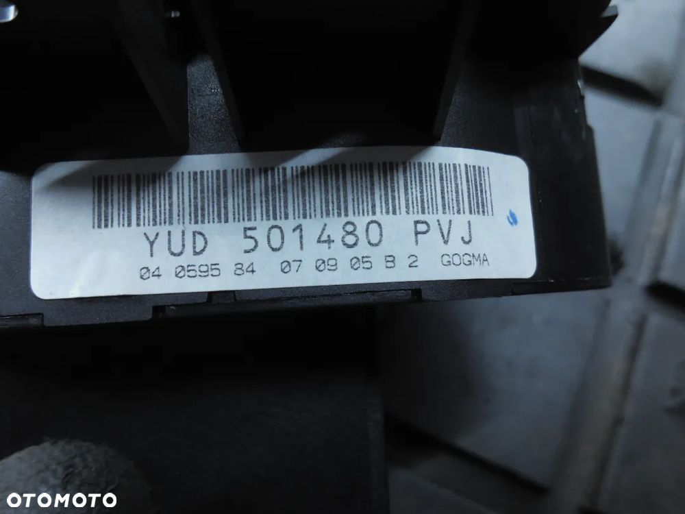 Range Rover Sport L320 panel włącznik świateł YUD501480PVJ WERSJA EUROPEJSKA - 2