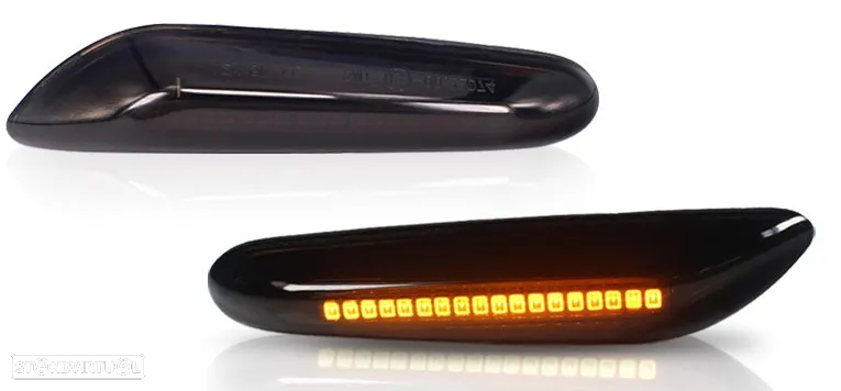 Piscas Laterais Pretos ou Cristal LED e DINÂMICOS BMW vários modelos - 3