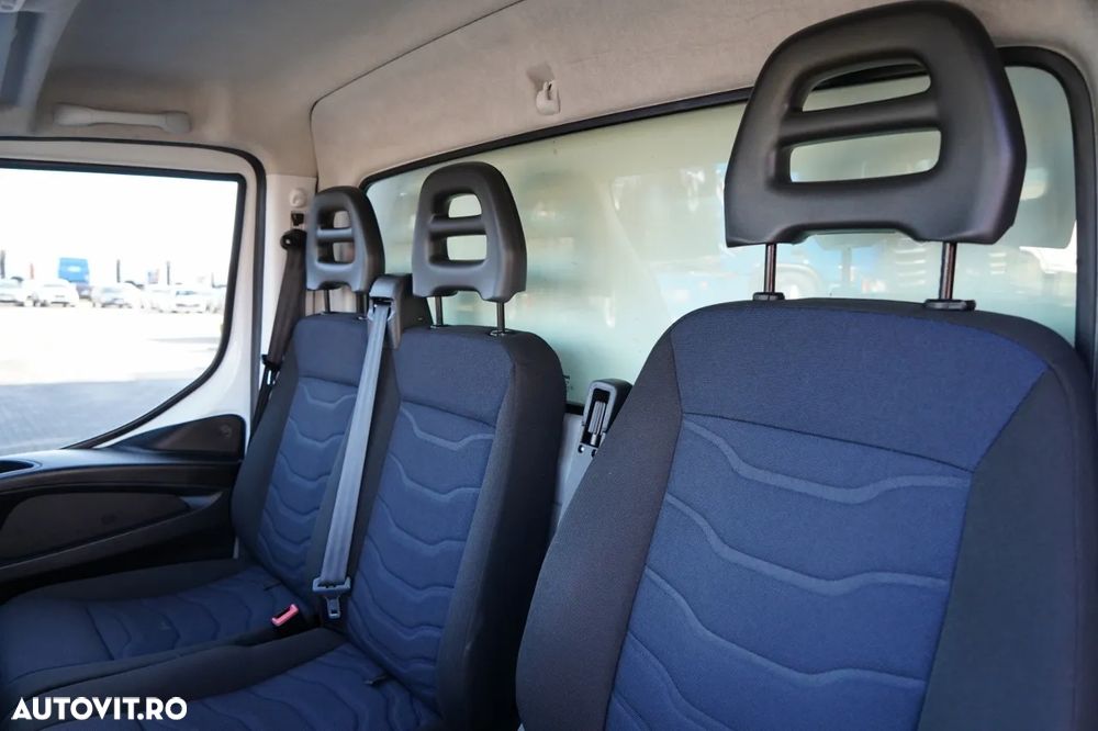 Iveco 35-160 / CONTAINER - 4,3 M / platformă elevatoare SORENSEN - 750 KG / MANUALĂ / IMPORTATĂ / EURO 6 - 23