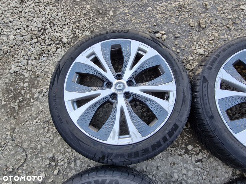 RENAULT SCENIC IV MEGANE 6.5J FELGI ALUMINIOWE 20 CALI 403006686R KOŁA 5X114,3 - 7