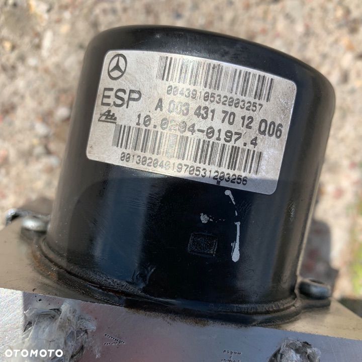 Mercedes C CLK 203 208 pompa ESP sterownik slk 170 ABS A 1705450132 - 3