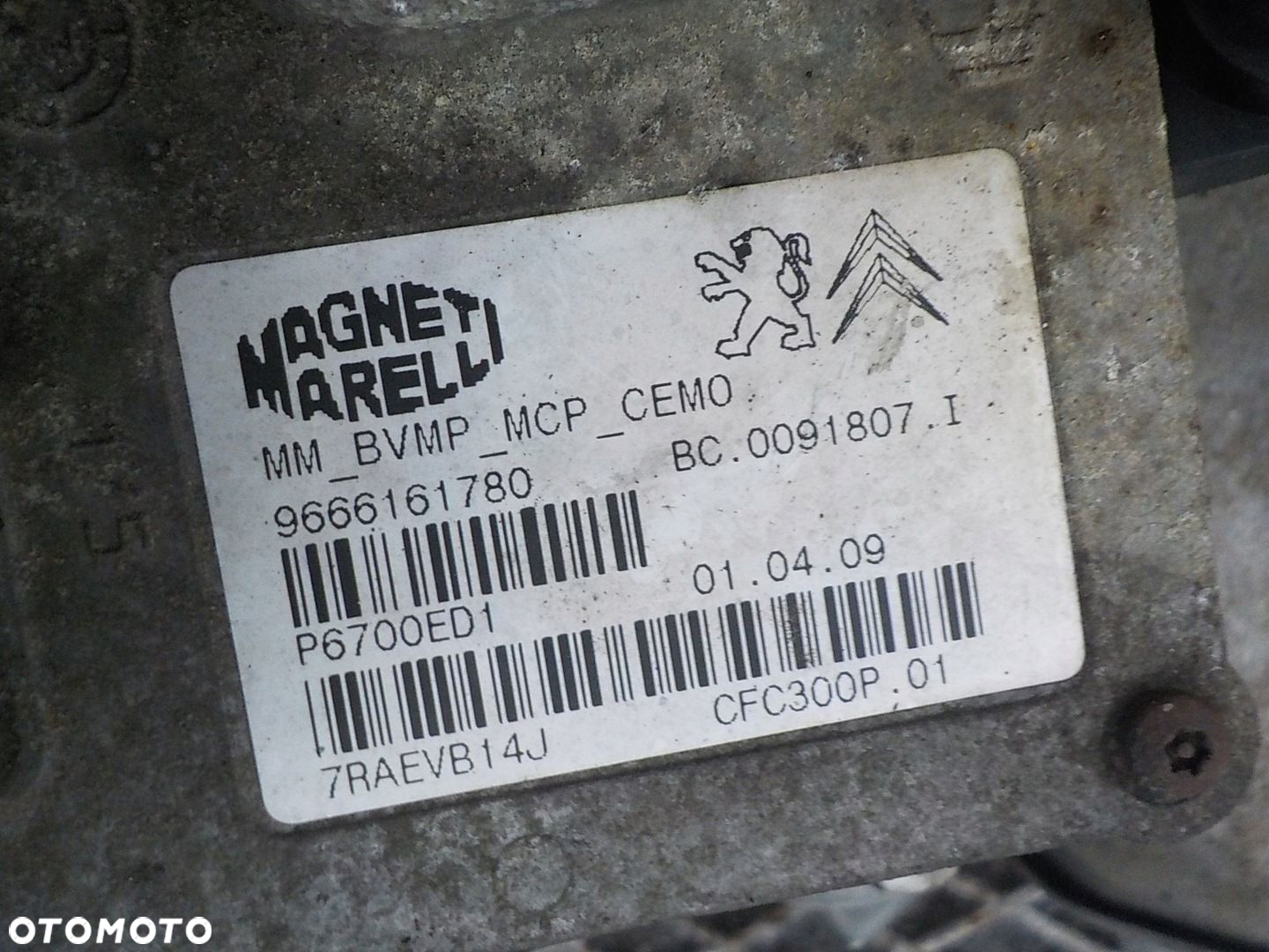 CITROEN C4 PICASSO I 1.6 HDI SKRZYNIA BIEGÓW 20DS49 - 7