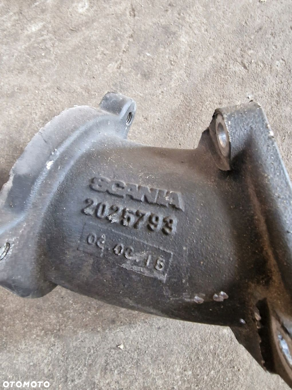 Łącznik Kolektor Ssący Dolotowy EGR Scania R 2025793 - 4