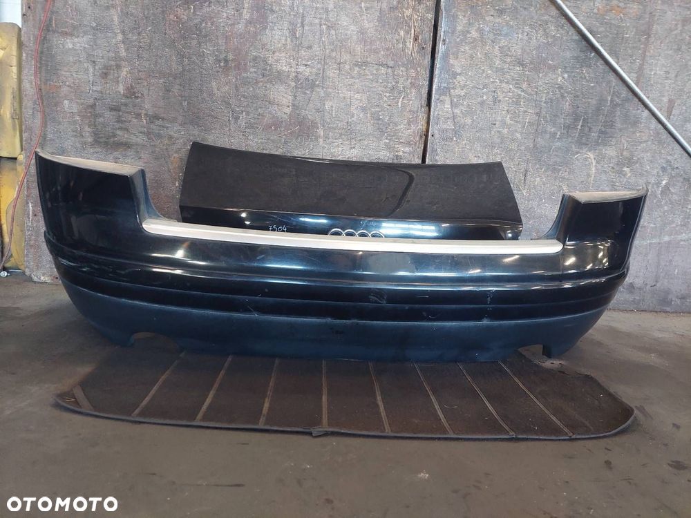 KOMPLETNY TYŁ KLAPA BAGAŻNIKA ZDERZAK TYŁ LAMPY AUDI A4 B6 SEDAN LY9B - 6