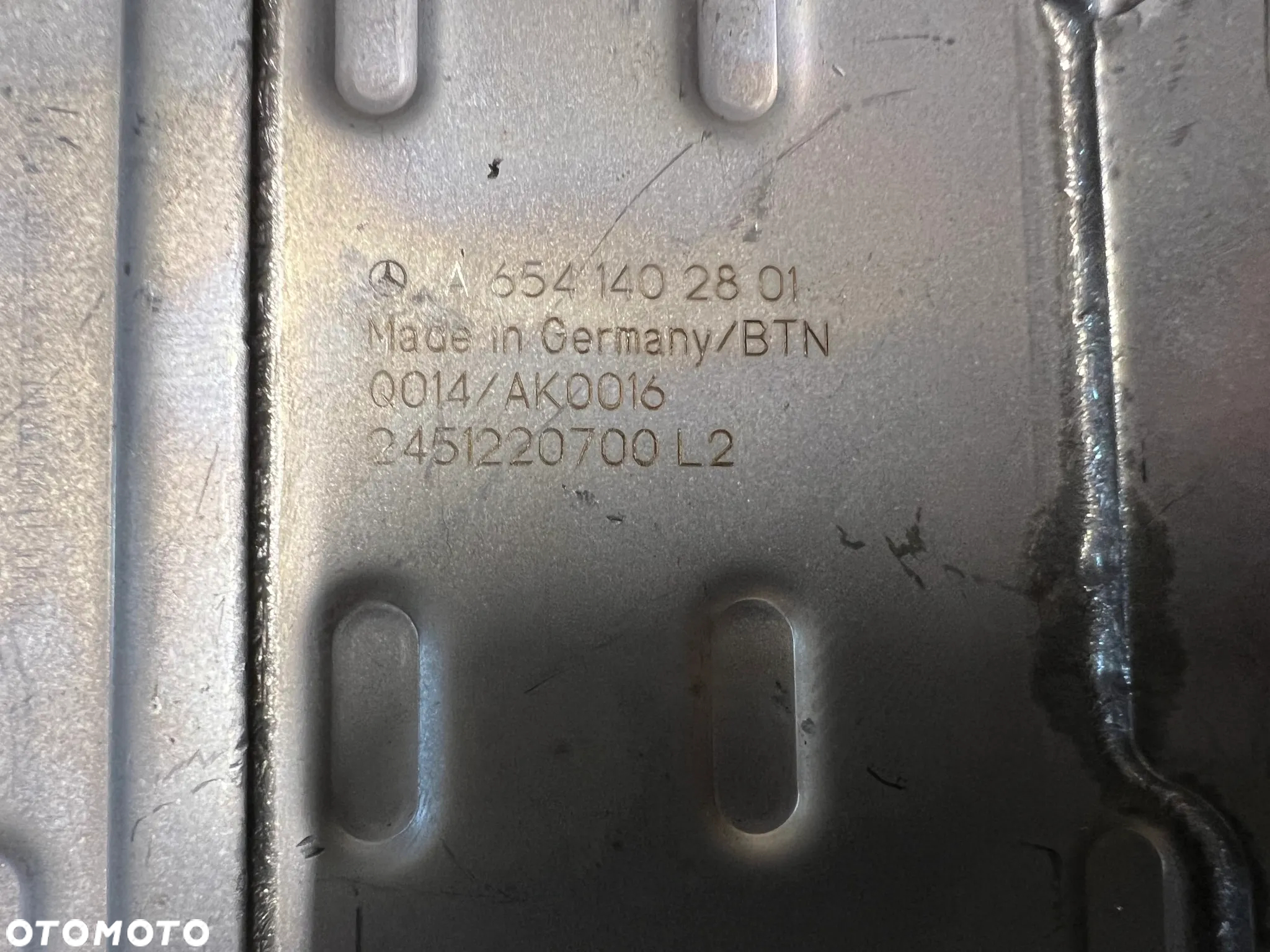 Mercedes Chłodnica EGR ORYGINAŁ MB A6541402801 A6541402801 - 2