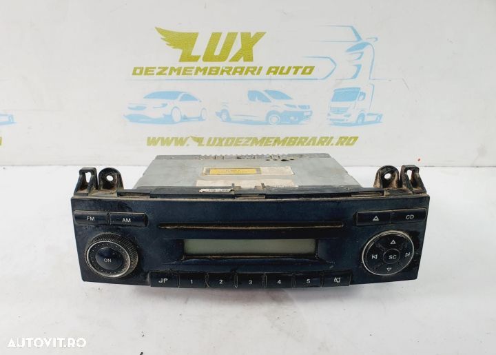 Radio cd mp3 player casetofon  becker q03 beckerq03 Mercedes-Benz E-Class W211  [din 2002 pana  200 - 1