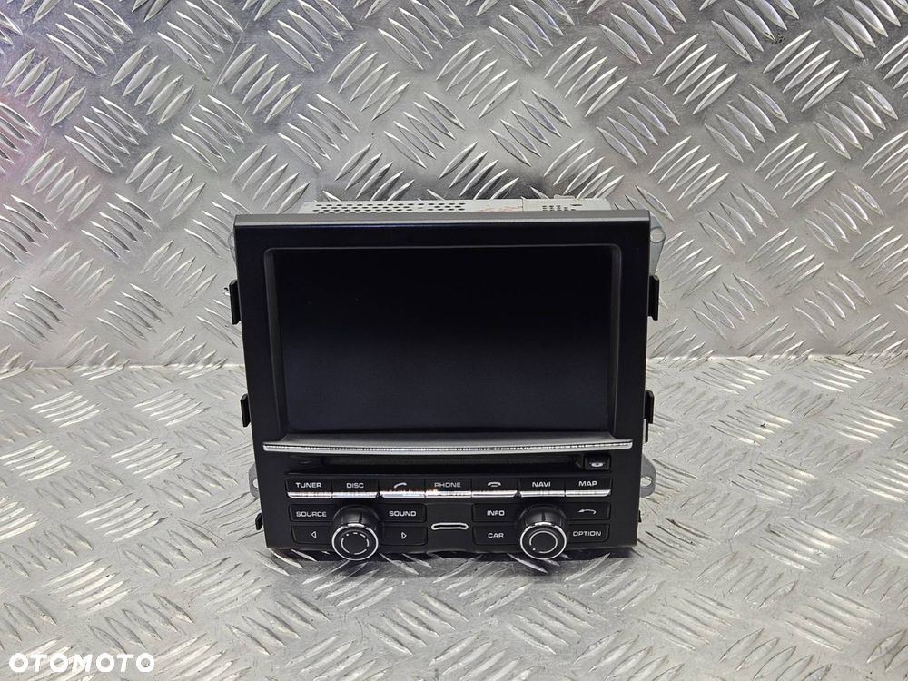 PORSCHE CAYENNE II 10-17R RADIO NAWIGACJA 7P5035884F 7PP919193R - 1