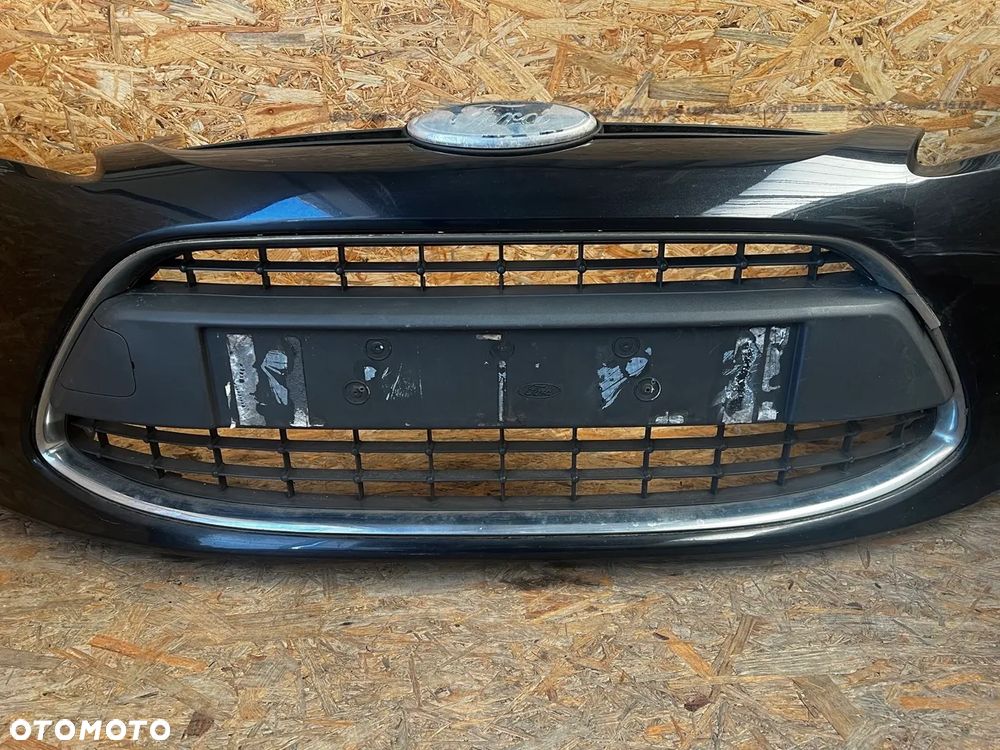 ZDERZAK PRZÓD przedni FORD FIESTA MK7 VII czarny - 3