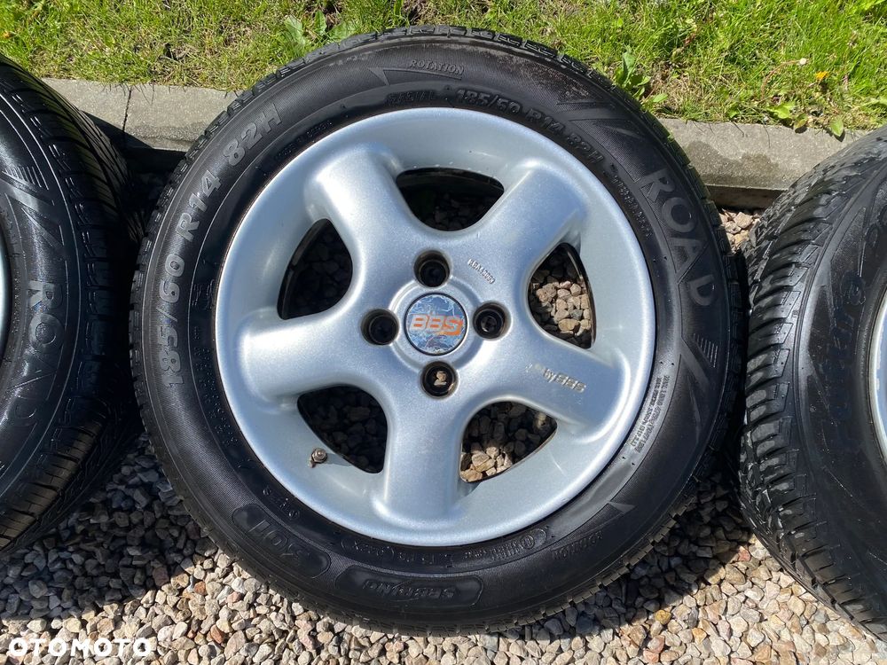 Alufelgi BBS 14 Felgi Aluminiowe VW SKODA AUDI Honda 4x100 6Jx14h2 ET38 - 8