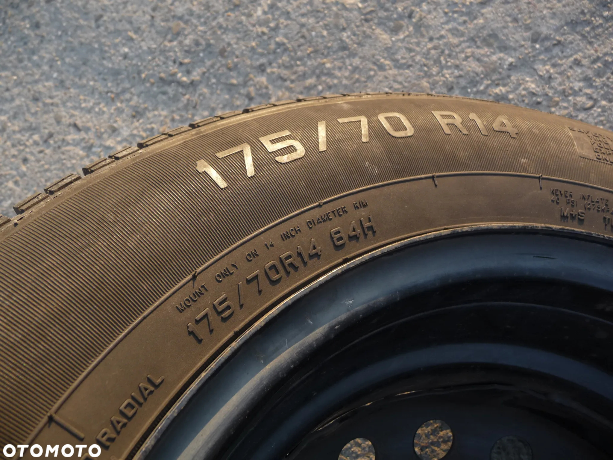 14” - OPONY Letnie GT radial - 175/70 , r14 cali - GiTi Champiro - stan BDB - GWARANCJA !! + możliwy MONTAZ !! - 2