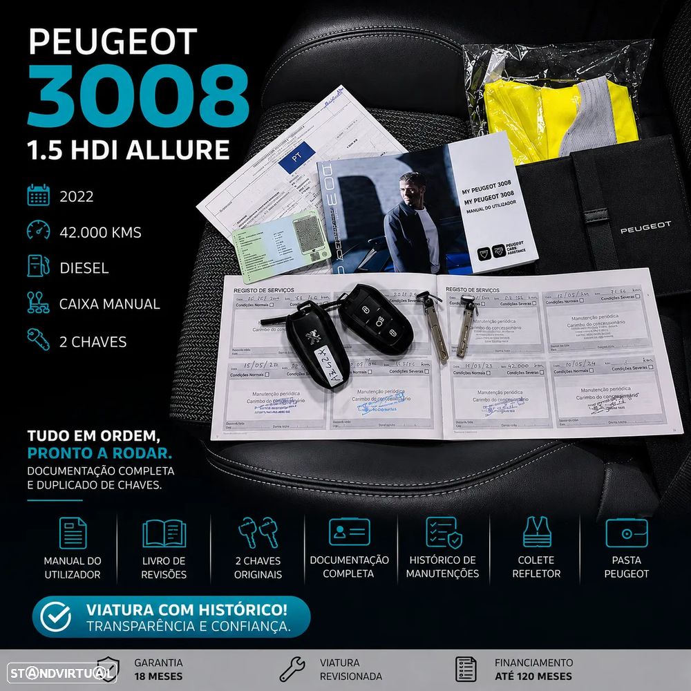 Peugeot 3008 1.5 BlueHDi Allure - 8