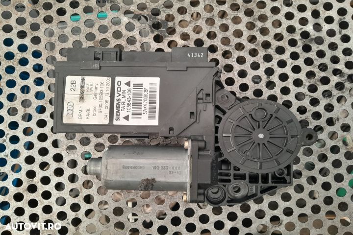 Motoras macara geam fata dreapta 0130821764 Audi A4 B7 [2004 - 2008] - 1